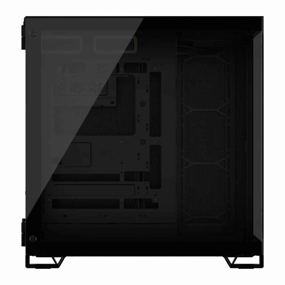 (image for) Corsair 6500X Black Dual Chamber Tempered Glass Mid Tower PC Case